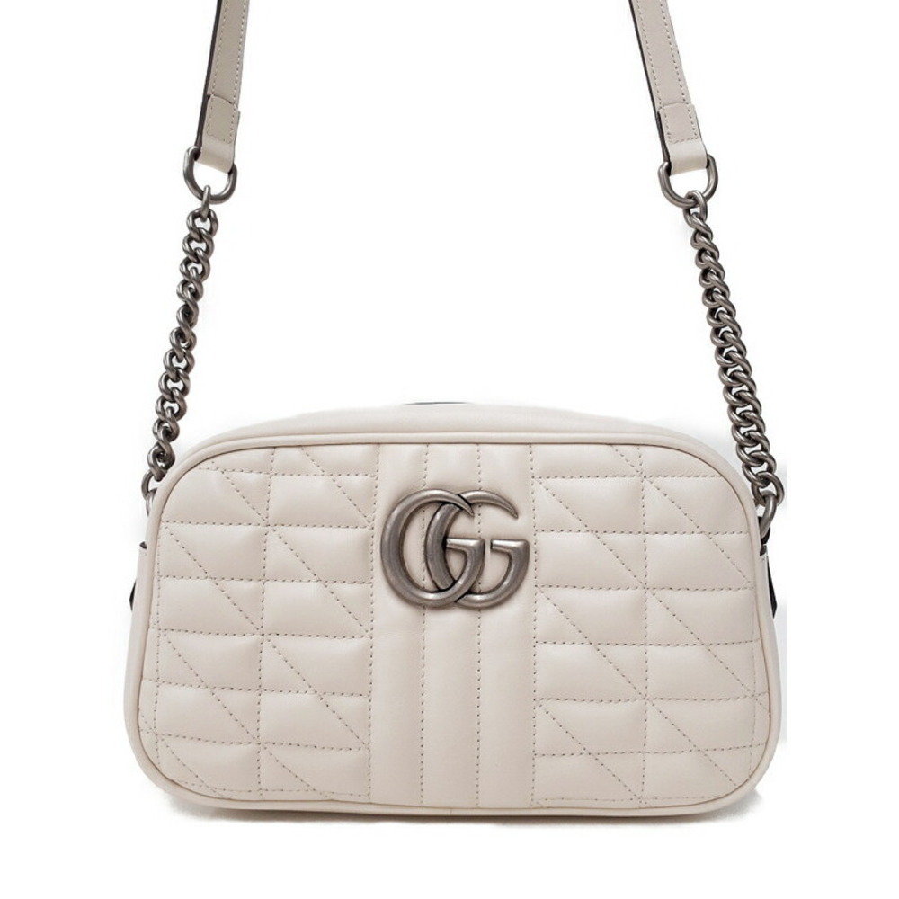 Gucci Shoulder Bag Quilted GG Marmont - Picture 2 of 9